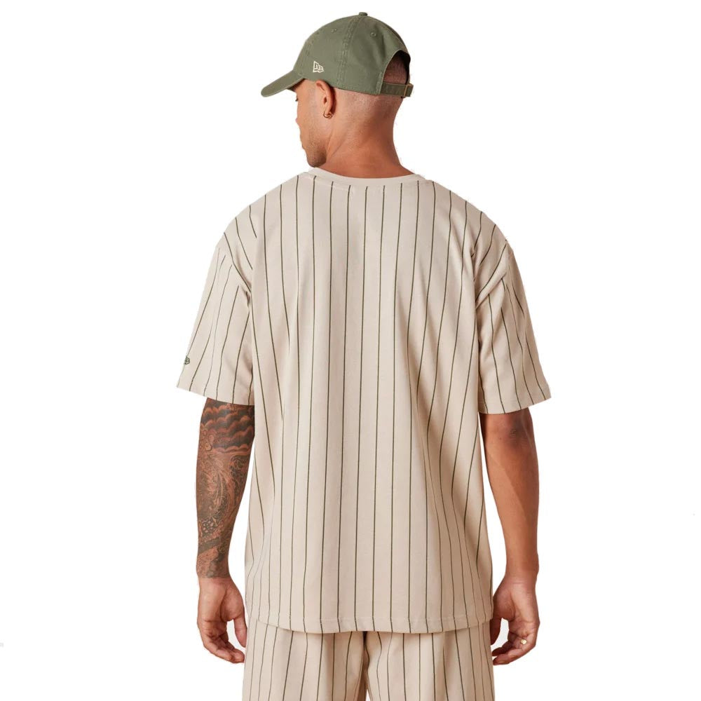 OVERSIZED PINSTRIPE TEE