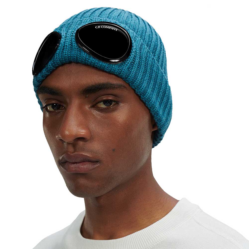 EXTRA FINE MERINO WOOL GOGGLE BEANIE