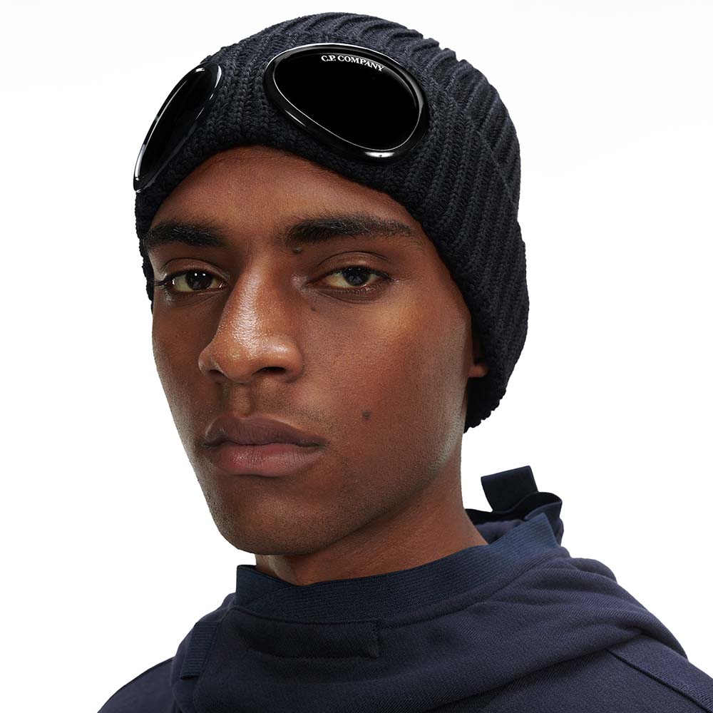 EXTRA FINE MERINO WOOL GOGGLE BEANIE