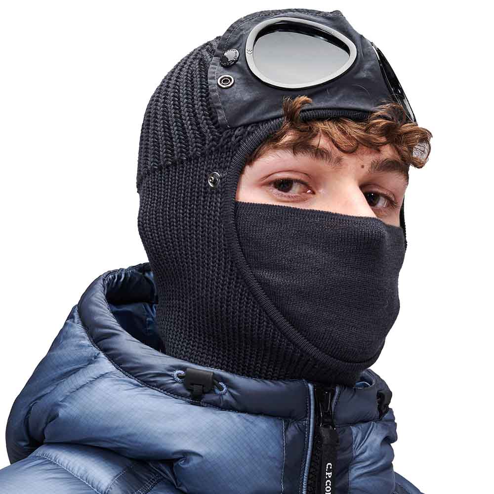 EXTRA FINE MERINO WOOL GOGGLE BALACLAVA