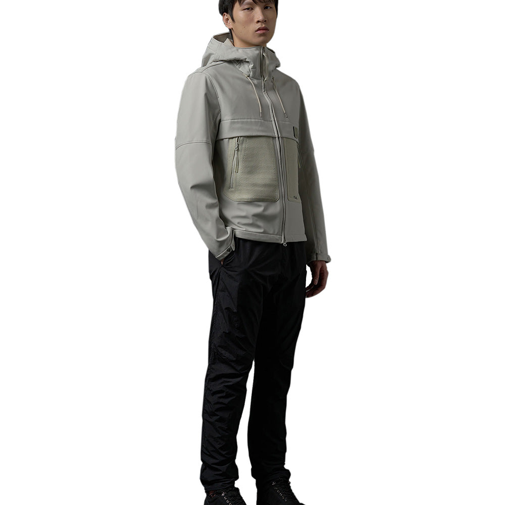 METROPOLIS SERIES C.P. SHELL-R HOODED JACKET