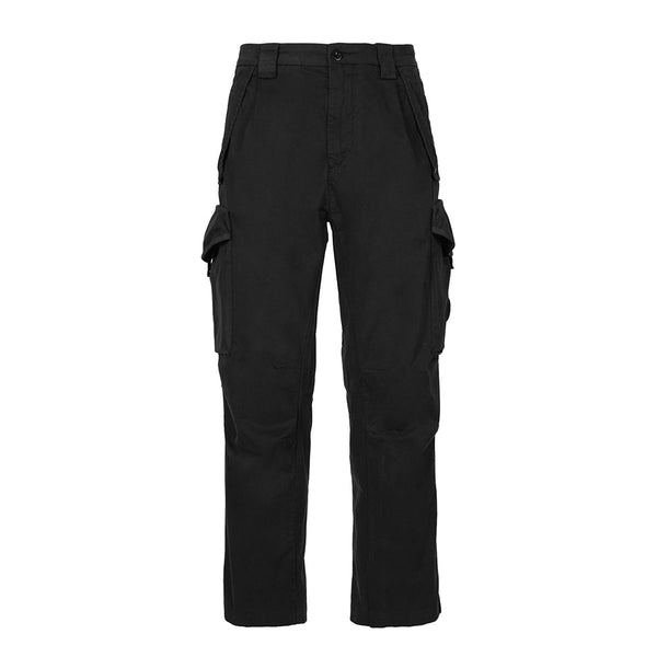 STRETCH SATEEN PANTS LOOSE FIT