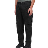 STRETCH SATEEN PANTS LOOSE FIT