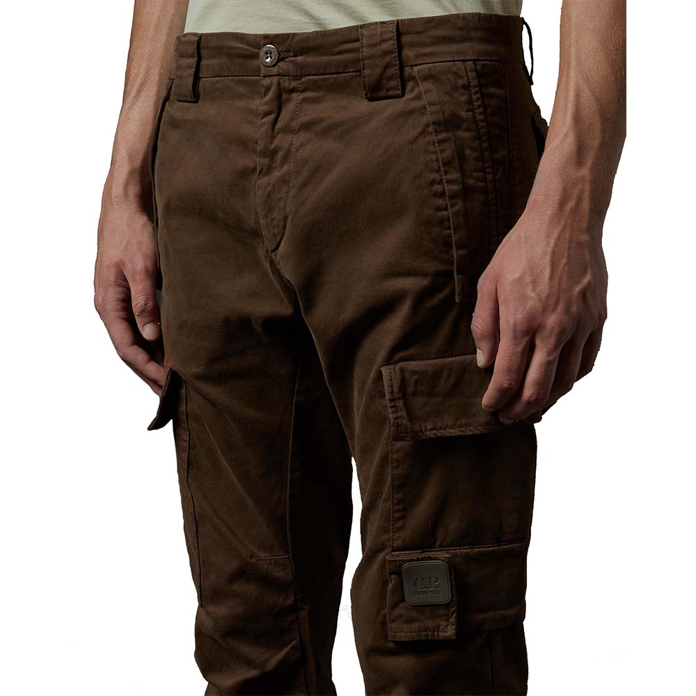 METROPOLIS SERIES STREETCH SATIN CARGO PANTS ERGONOMIC FIT