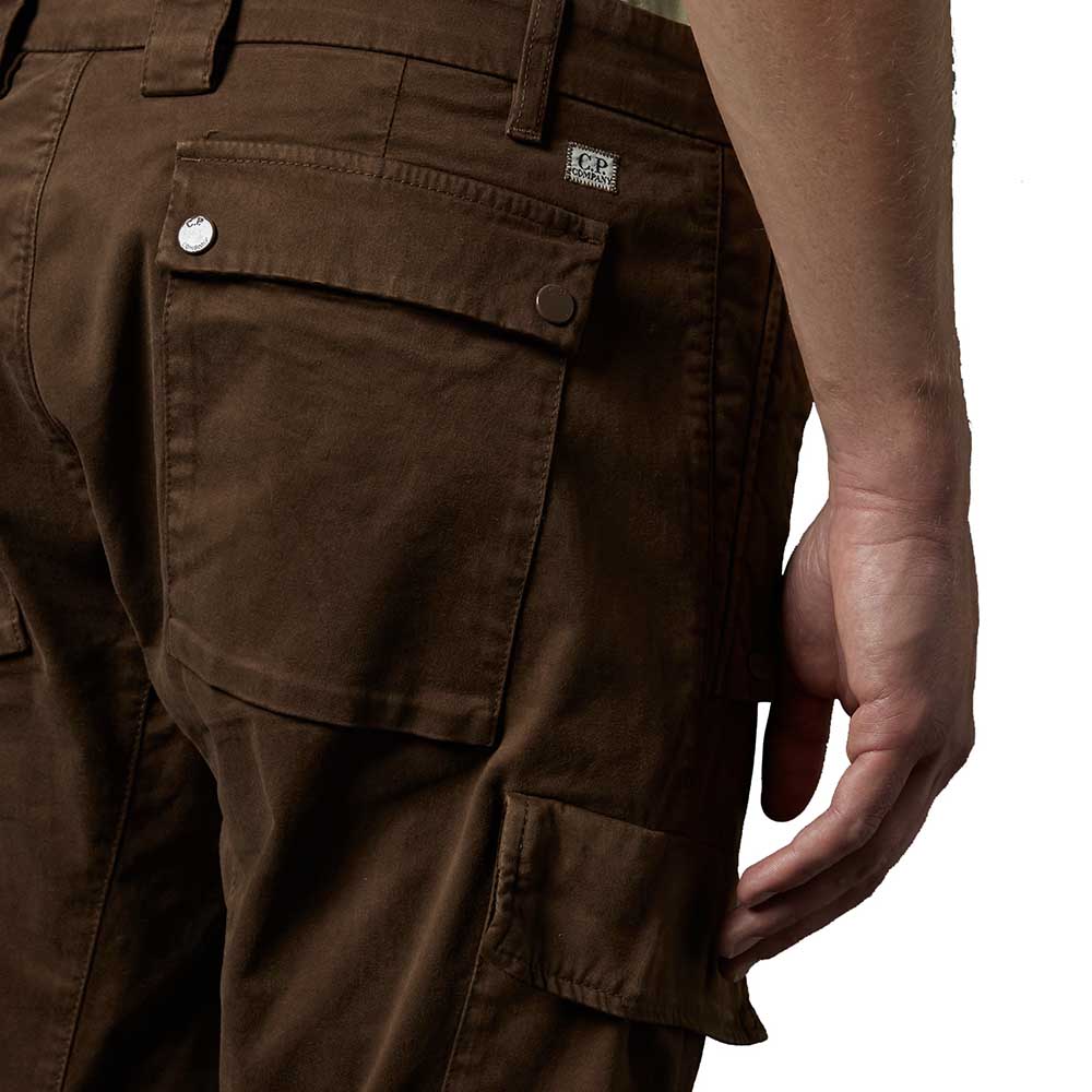 METROPOLIS SERIES STREETCH SATIN CARGO PANTS ERGONOMIC FIT