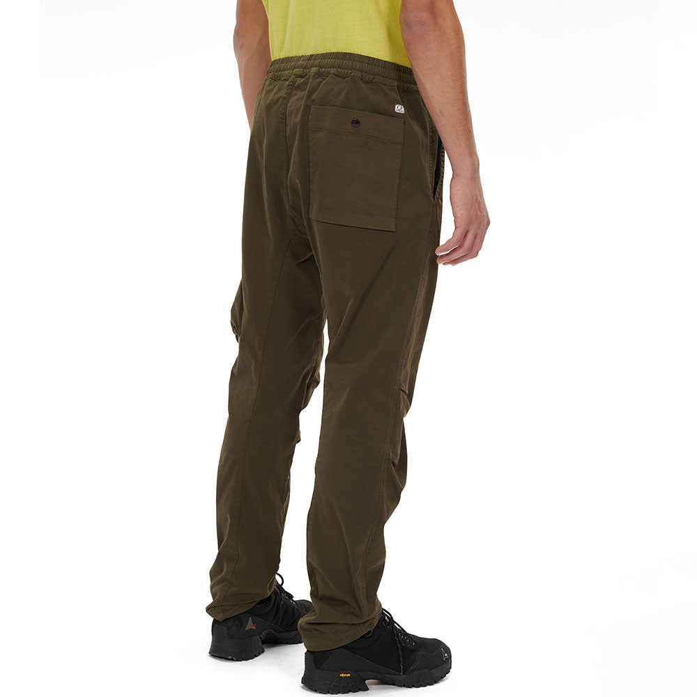 STRETCH SATEEN PANTS