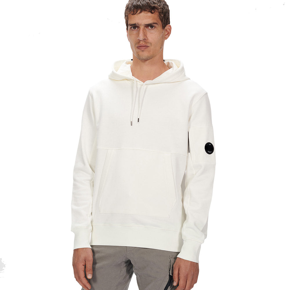 DIAGONAL RAISED FLEECE HOODIE