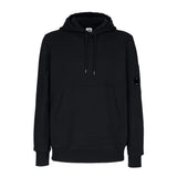 DIAGONAL RAISED FLEECE HOODIE