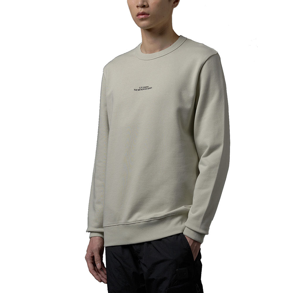 METROPOLIS SERIES DIAGONAL RAISED FLEECE SWEATSHIRT