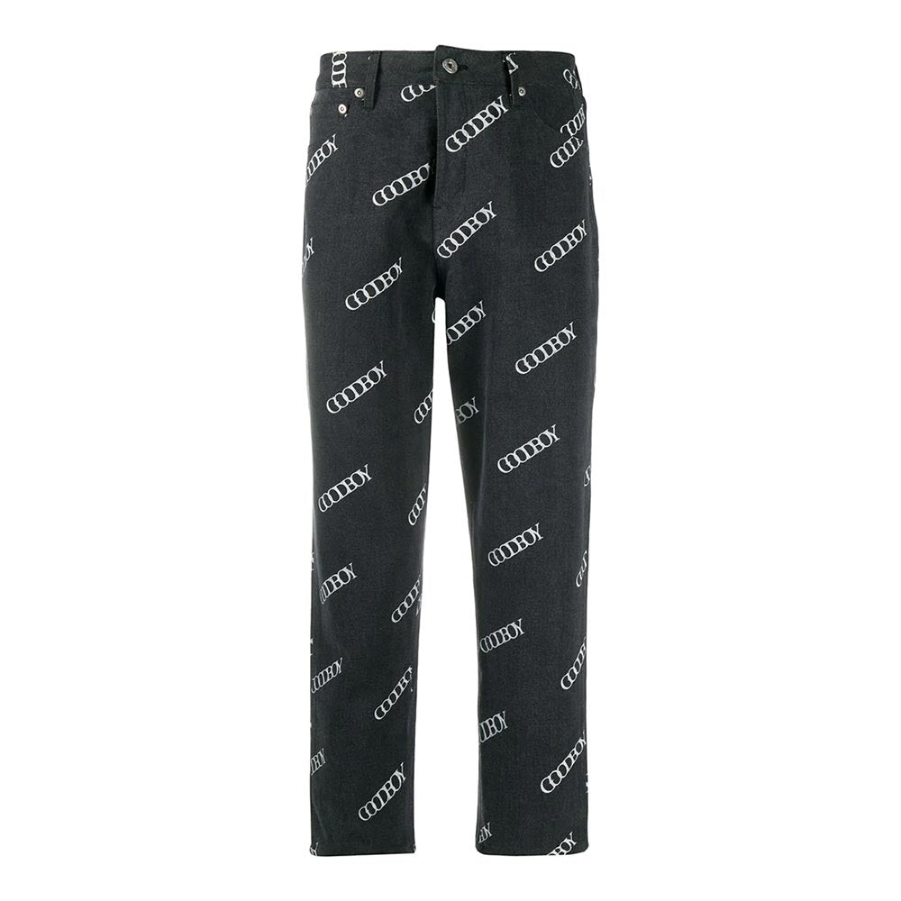 GOODBOY PRINTED DENIM PANTS