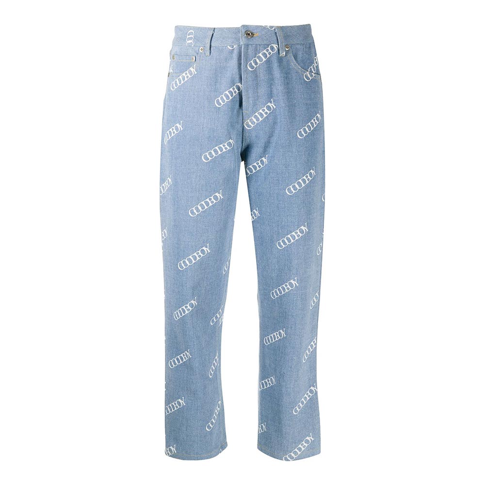 GOODBOY PRINTED DENIM PANTS