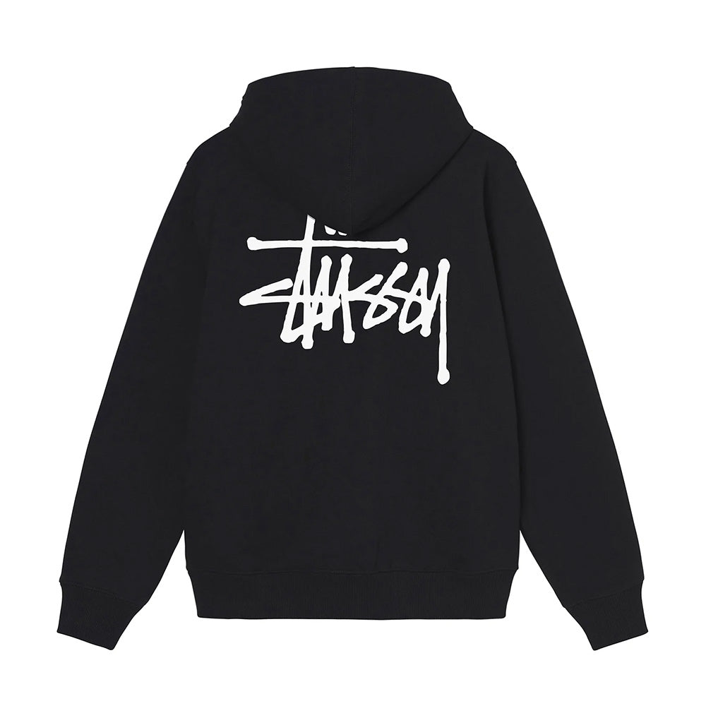 BASIC STÜSSY ZIP HOODIE