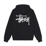 BASIC STÜSSY ZIP HOODIE