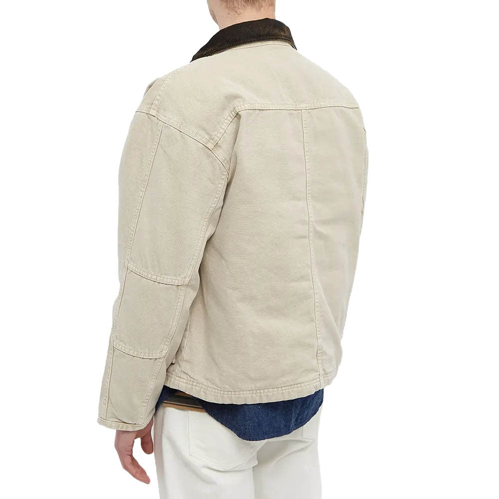 WASHED CANVAS SHOP JACKET