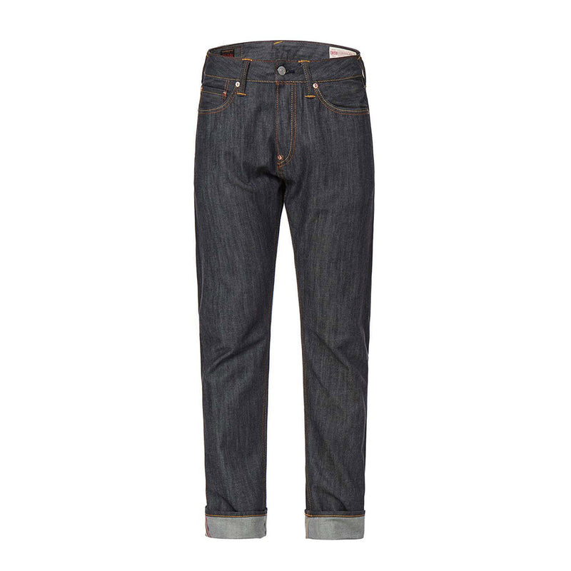 DAICOCK PRINT WITH EMBROIDERED KAMON CARROT FIT JEANS #2017