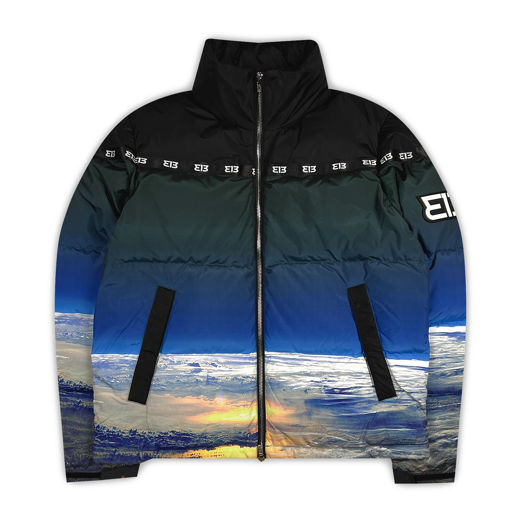 MEDIUM WEIGHT PUFFER JACKET EARTH SPACE