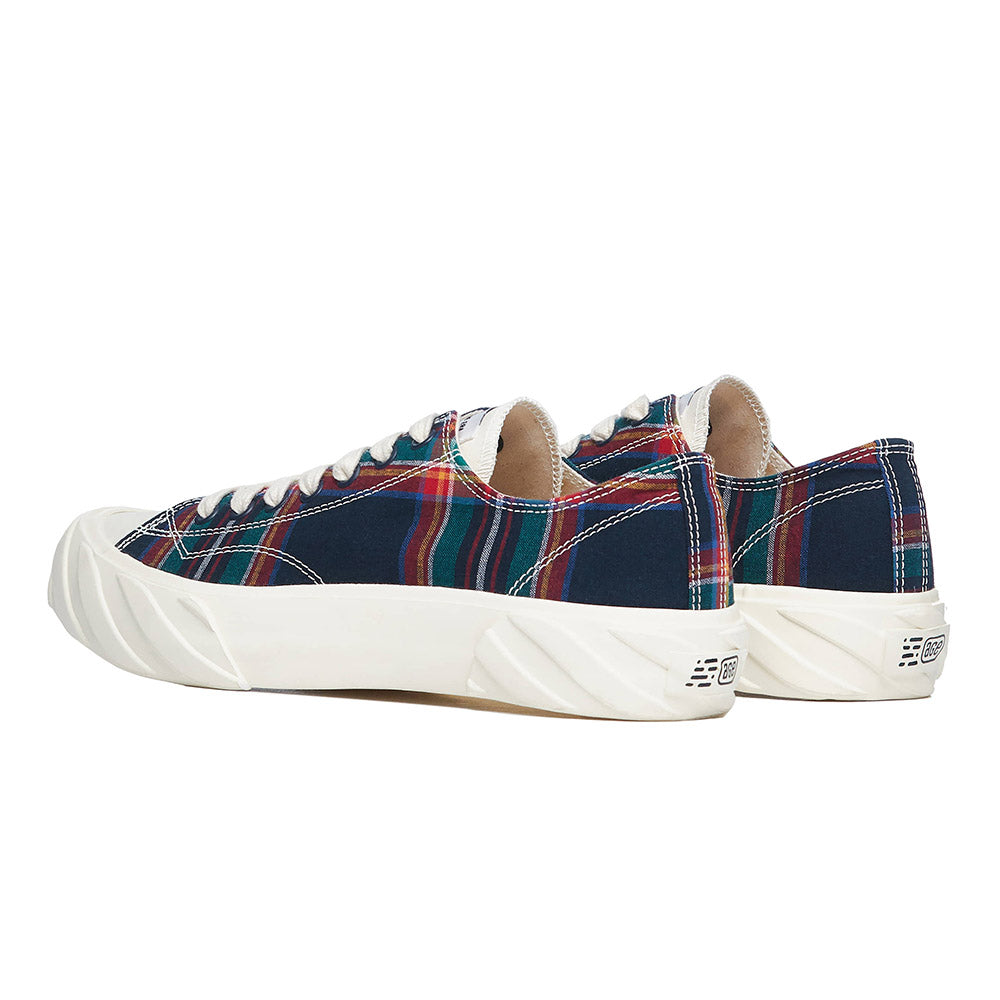 AGE CUT SNEAKERS NAVY CHECK
