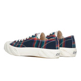 AGE CUT SNEAKERS NAVY CHECK