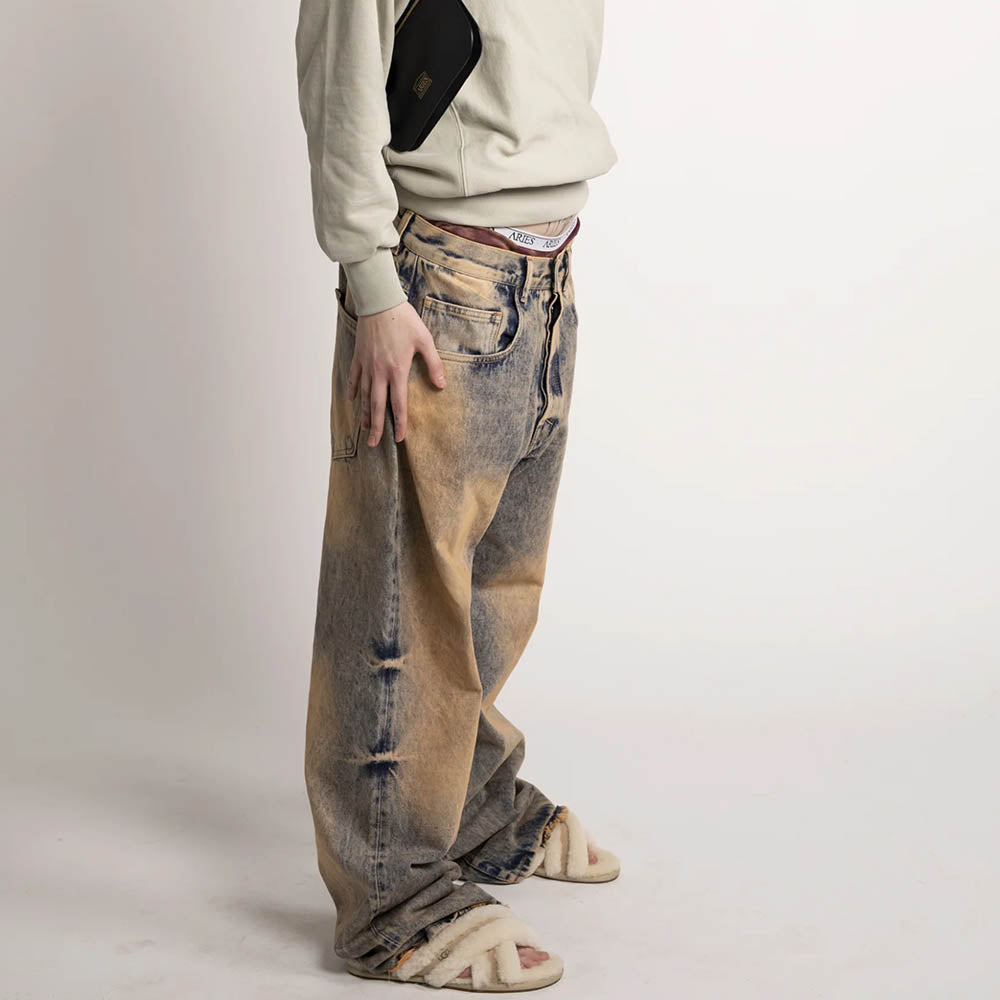 ACID WASH BATTEN JEAN