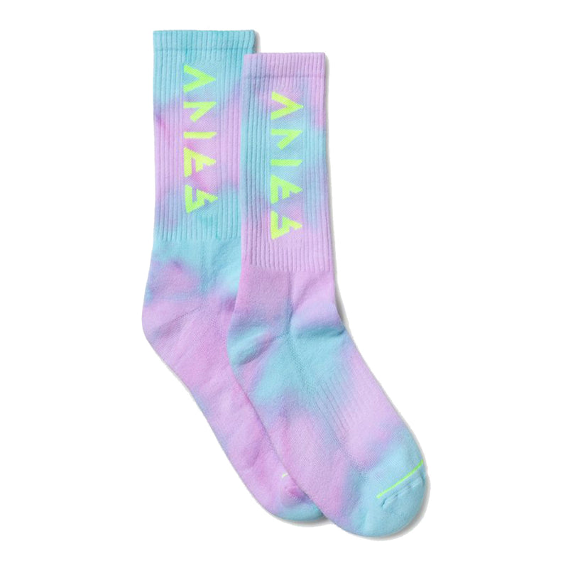 TIE DYE RUNES SOCK
