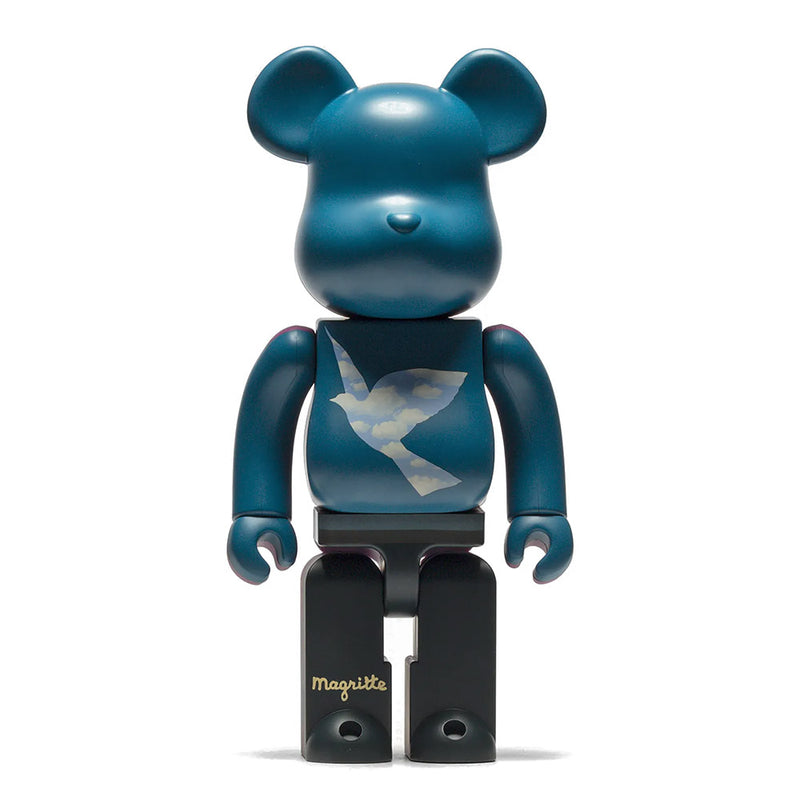 BEARBRICK 1000% MAGRITTE L'OISEAU DE CIEL / LA BELLE SOCIETE