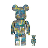 BEARBRICK 400% GAUGUIN WHERE DO WE COME FROM? WHAT ARE WE? WHERE ARE WE GOING? 2-PACK