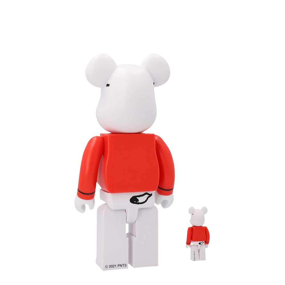 BEARBRICK 400% PEANUTS JOE COOL 2-PACK