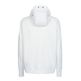 DIAGONAL RAISED FLEECE SPLIT GOGGLE HOODIE