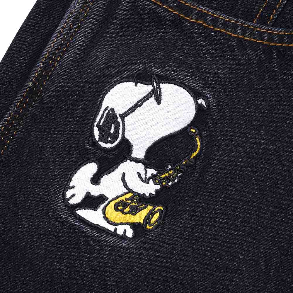 PEANUTS RADIO DENIM SHORTS