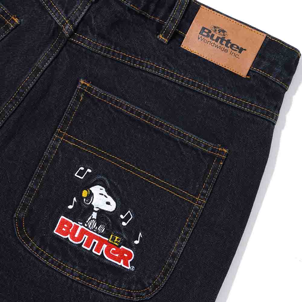 PEANUTS RADIO DENIM SHORTS