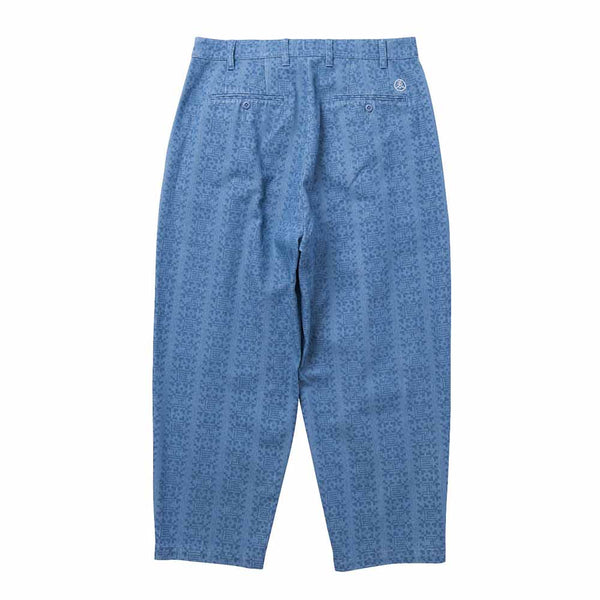 QR STRIPE DENIM PANTS