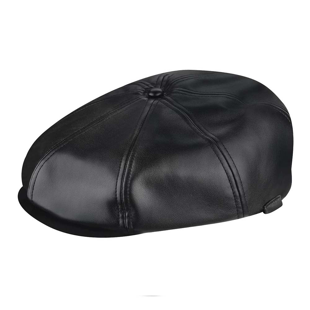 FAUX LEATHER CAP