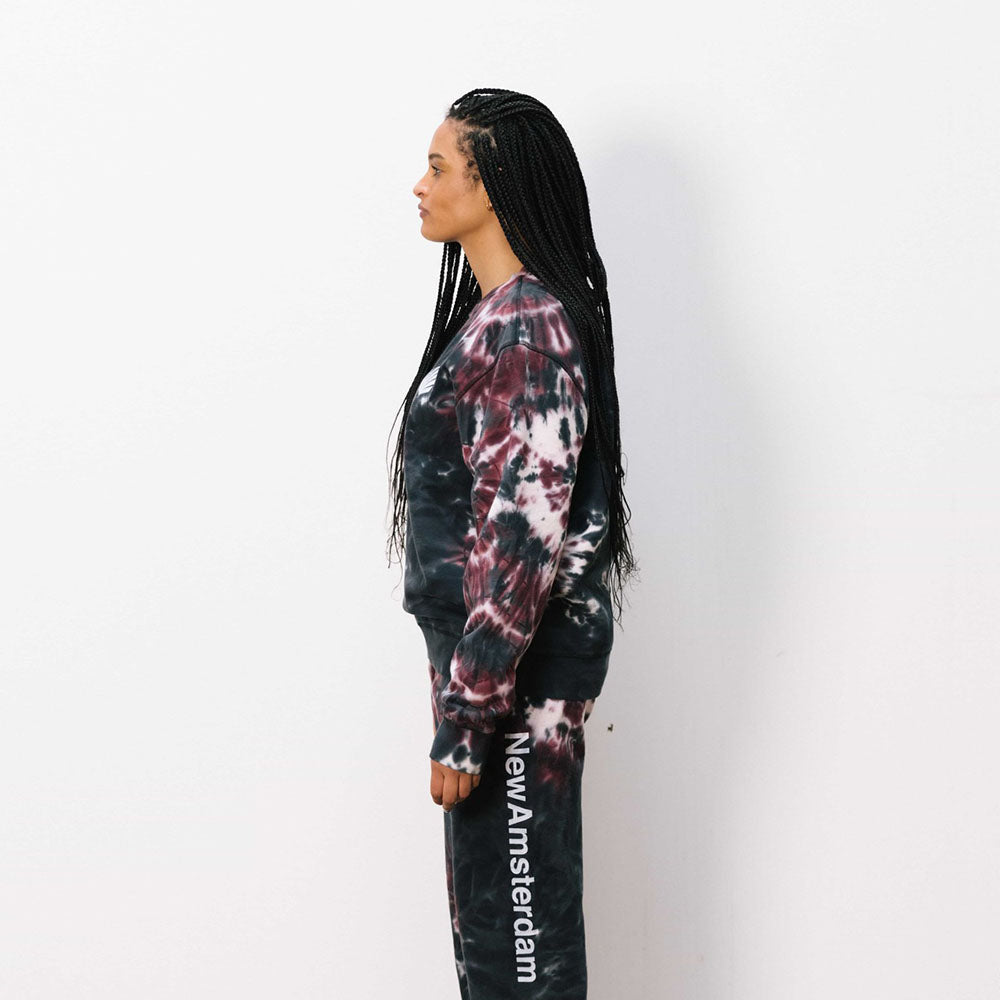 LOGO CREWNECK TIE DYE