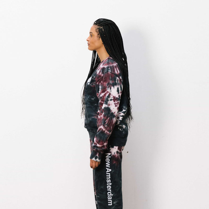 LOGO CREWNECK TIE DYE