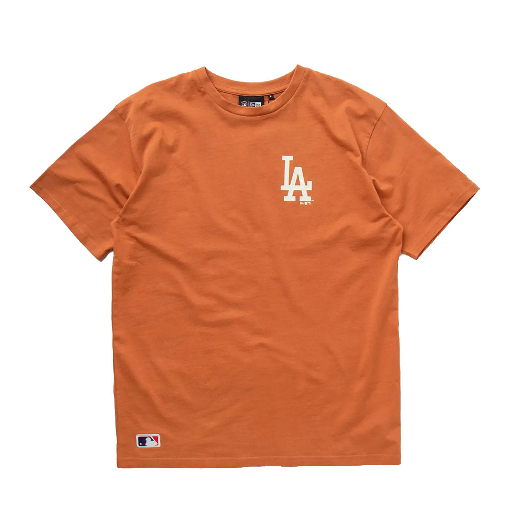 LA DODGERS LOGO BROWN OVERSIZED T-SHIRT