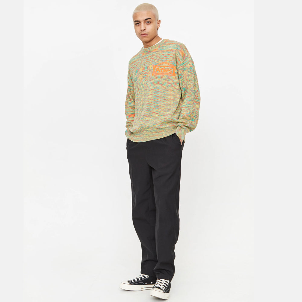 MAGIC EYE TEMPLE KNIT