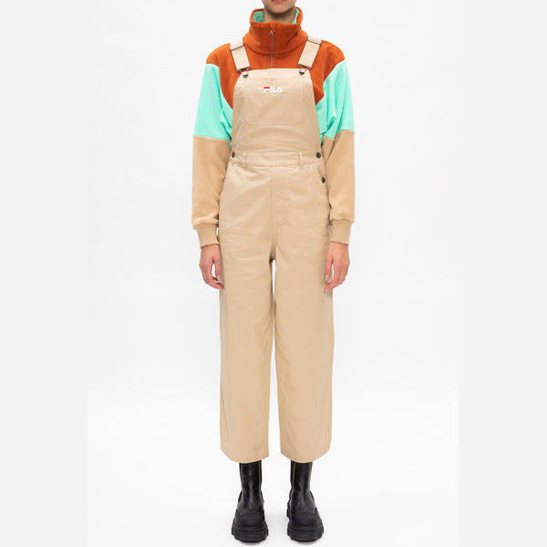 WANETA CROPPED DUNGERESS