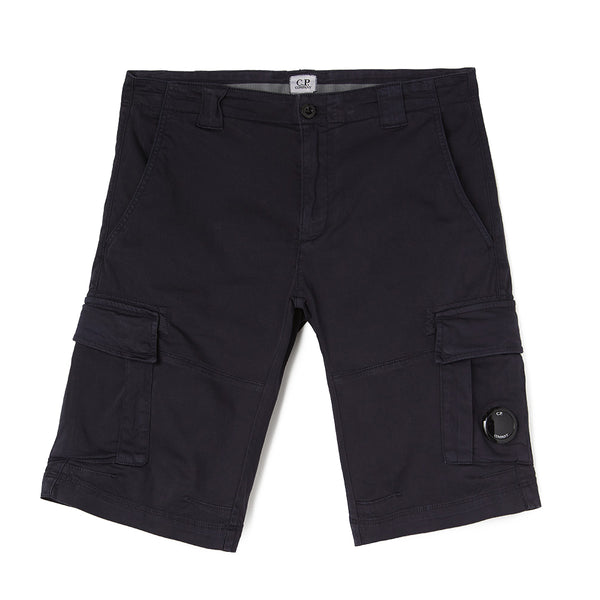 STRETCH SATEEN GARMENT DYED CARGO SHORTS