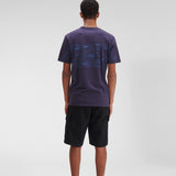 METROPOLIS SERIES JERSEY 20/1 CHEST LOGO T-SHIRT