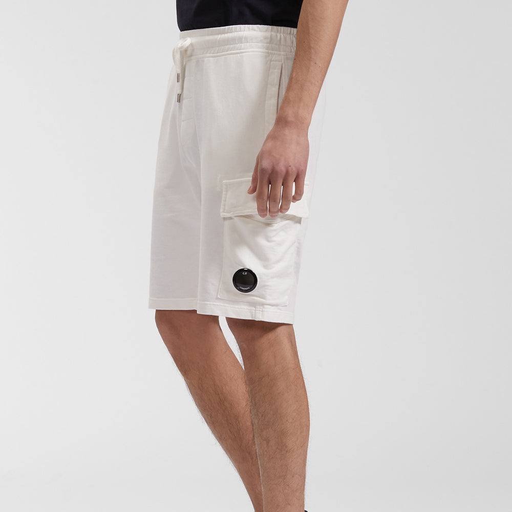 LIGHT FLEECE GARMENT DYED CARGO SHORTS