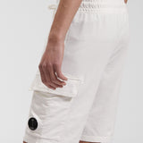 LIGHT FLEECE GARMENT DYED CARGO SHORTS