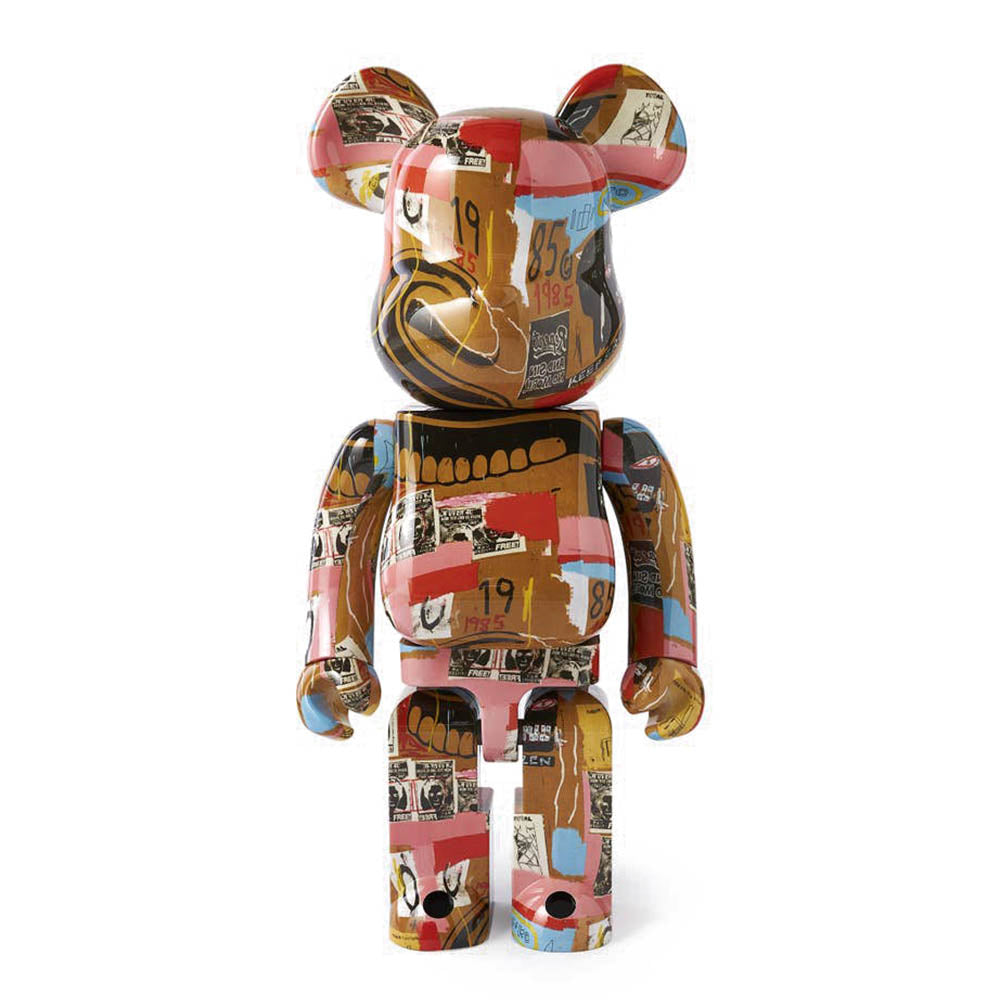 BEARBRICK 1000% WARHOL X BASQUIAT #2