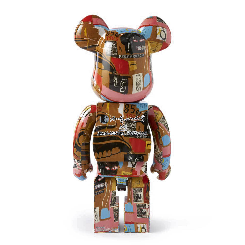 BEARBRICK 1000% WARHOL X BASQUIAT #2