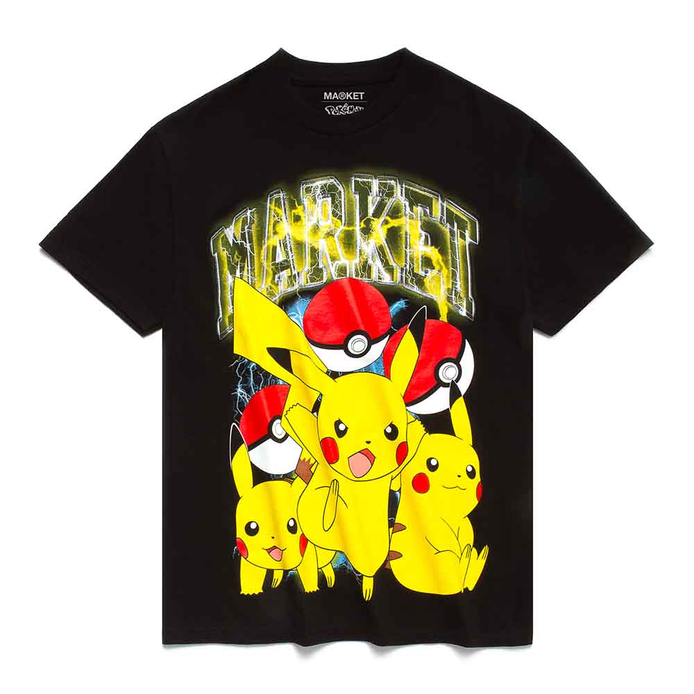 POKEMON PIKACHU ELECTRIC SHOCK T-SHIRT