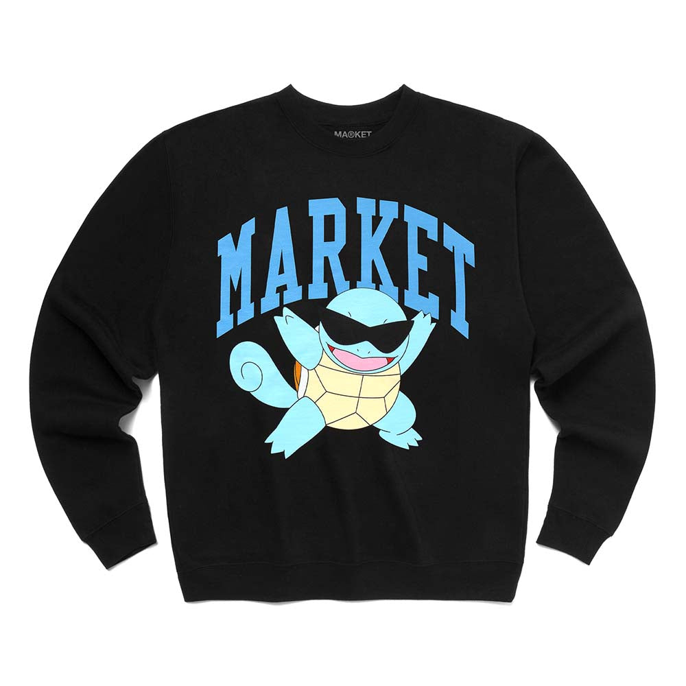 POKEMON SQUIRTLE ARC CHILLIN CREWNECK SWEATSHIRT