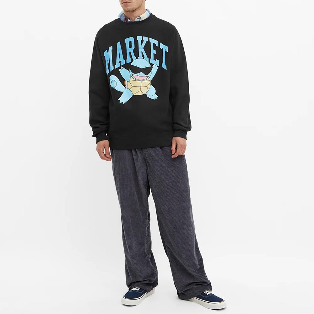 POKEMON SQUIRTLE ARC CHILLIN CREWNECK SWEATSHIRT