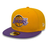 LA LAKERS ESSENTIAL YELLOW 59FIFTY CAP