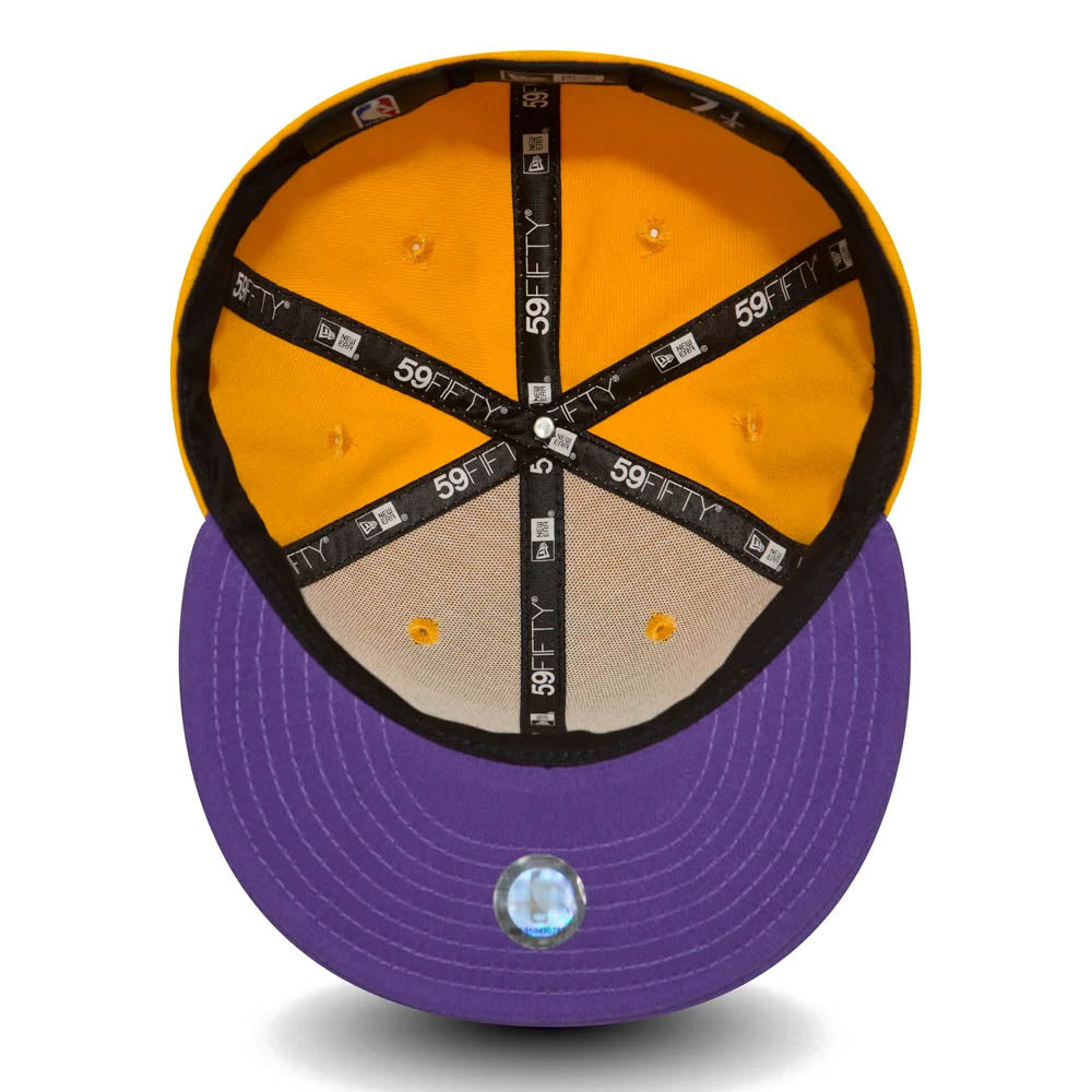 LA LAKERS ESSENTIAL YELLOW 59FIFTY CAP