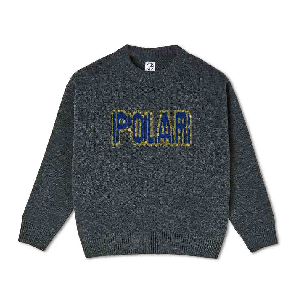 EARTHQUAKE LOGO KNIT SWEATER