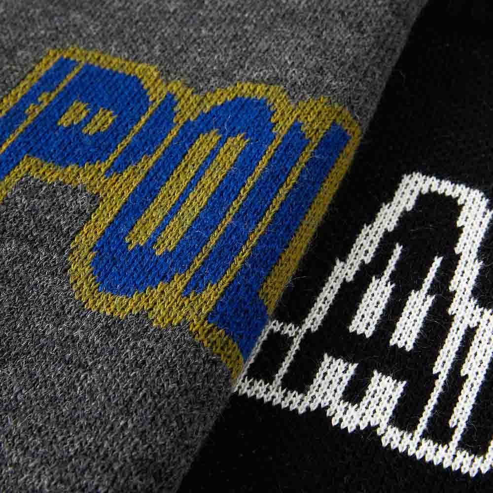 EARTHQUAKE KNIT SWEATER LOGO